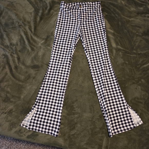 SHEIN Pants - SHEIN Black and White Checkered Pants